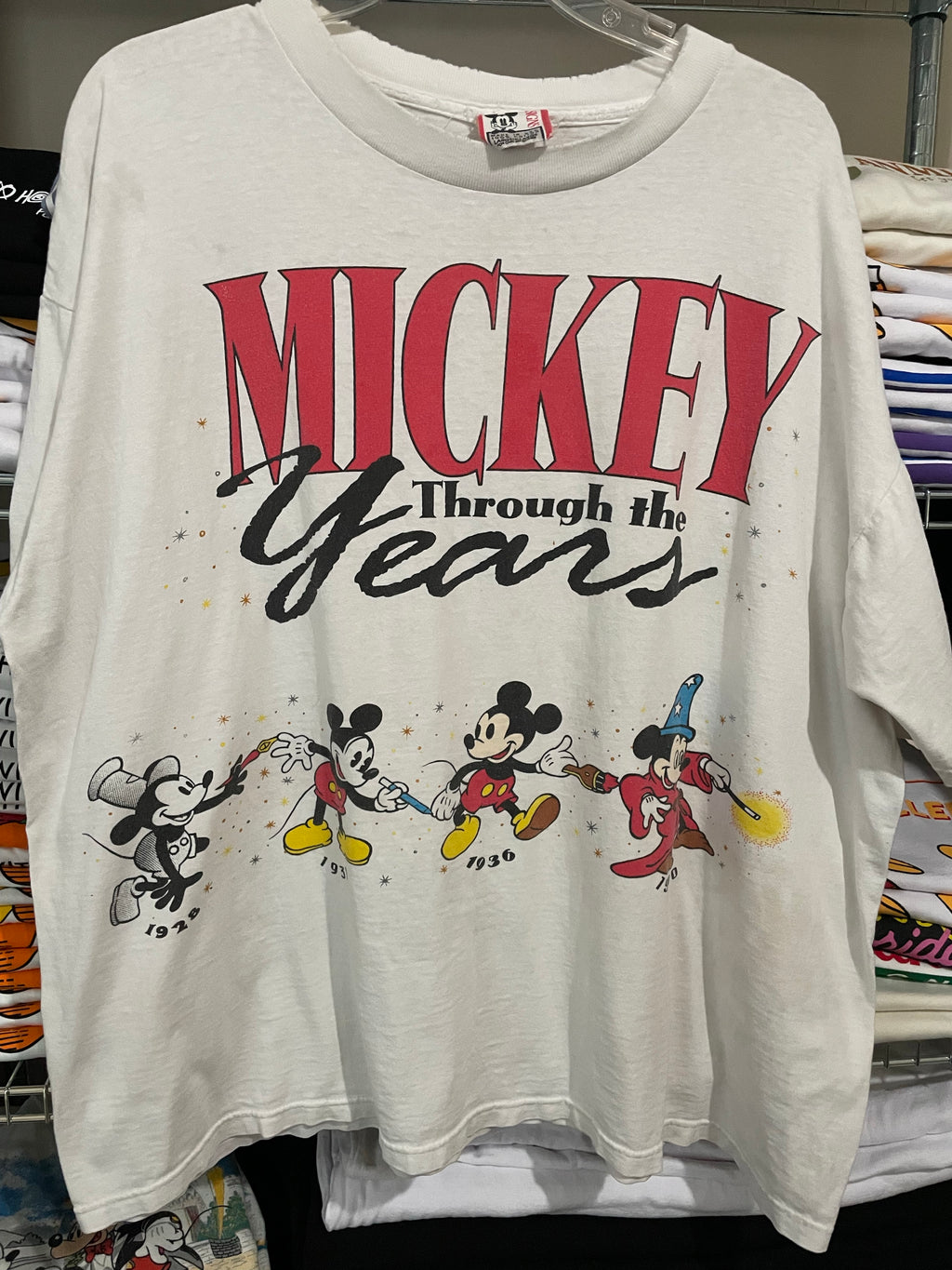 Mickey Through the Years Tee