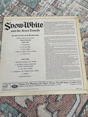 Snow White Vinyl Record
