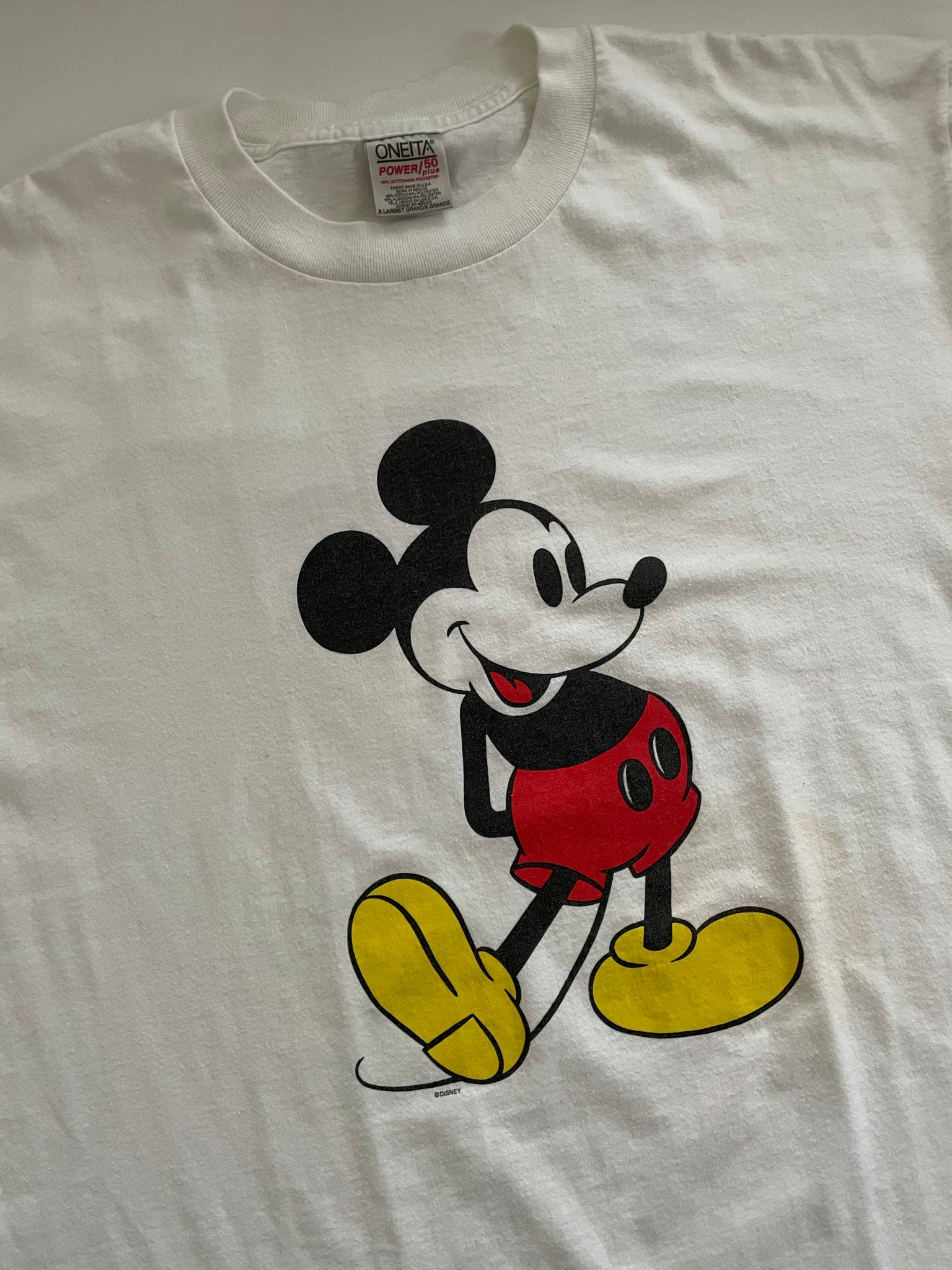 Mickey Stands Tee (White)