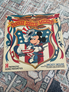 Yankee Doodle Mickey Vinyl Record