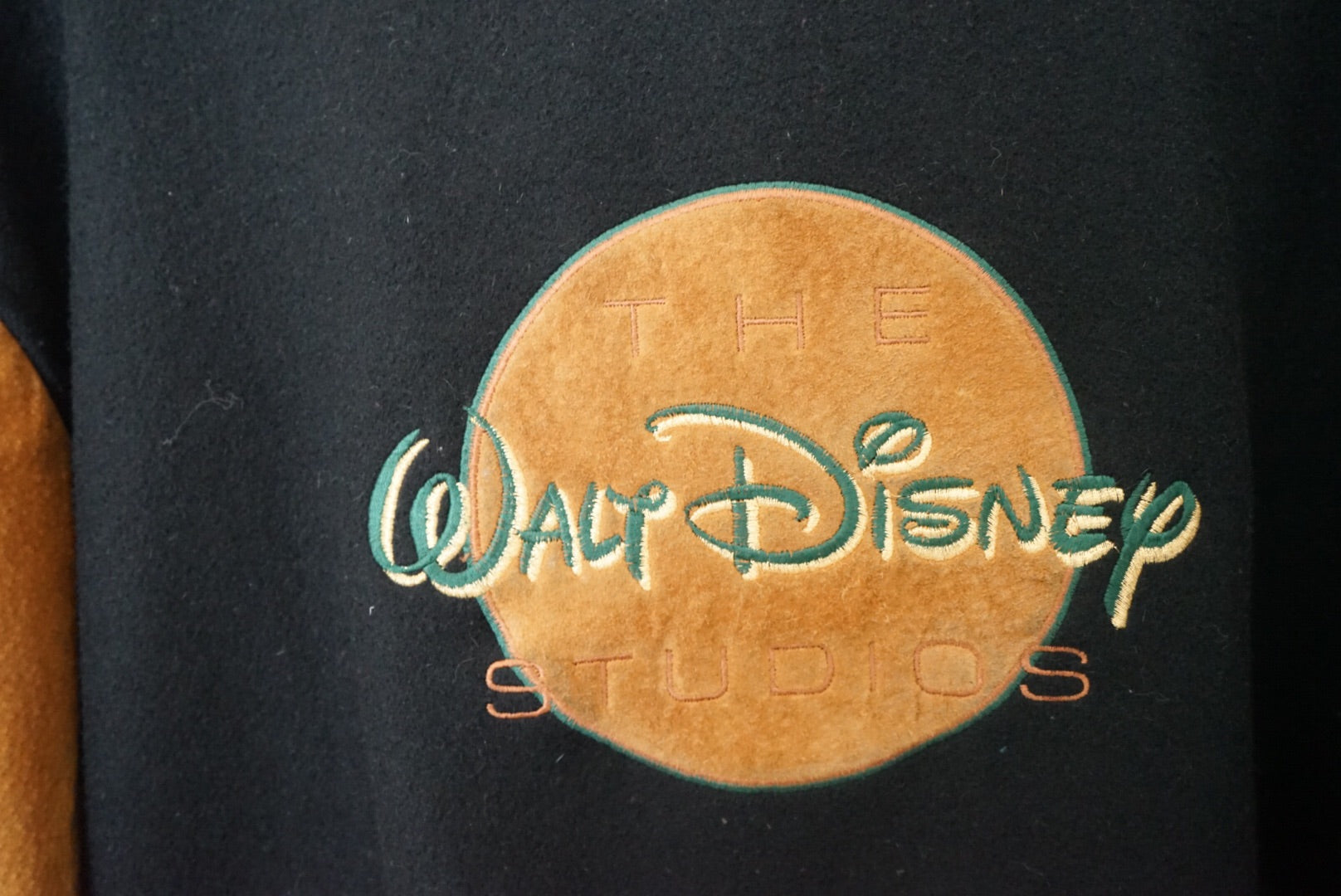 Walt Disney Studios Sueded Varsity Jacket