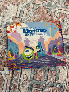 Monster's University Coffee Table Book